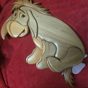 Wooden Eeyore Wall Art